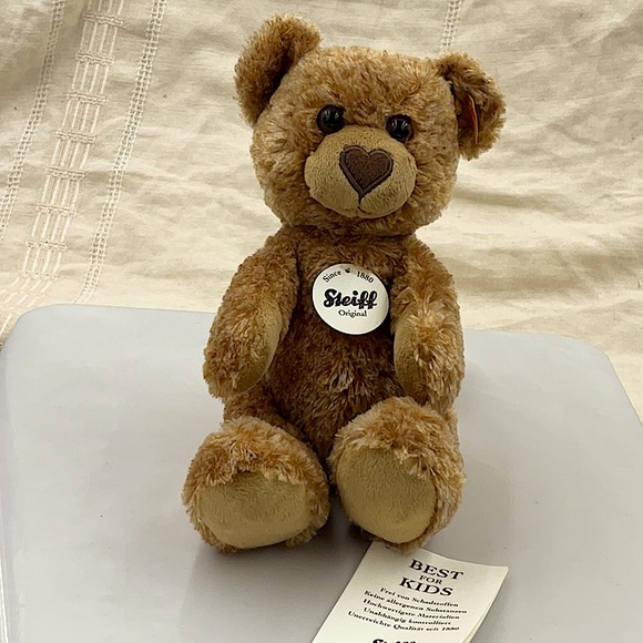 Steiff Other - Steiff Cozy Sweet Heart Nose Brown Teddy Bear